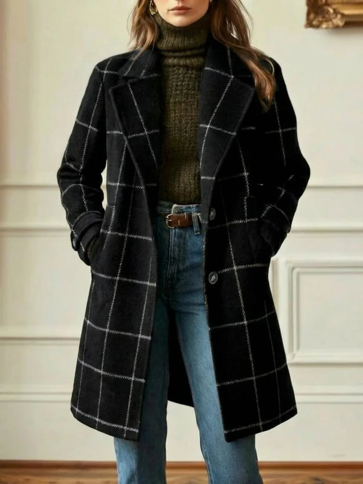 Sally – Classic Check Coat