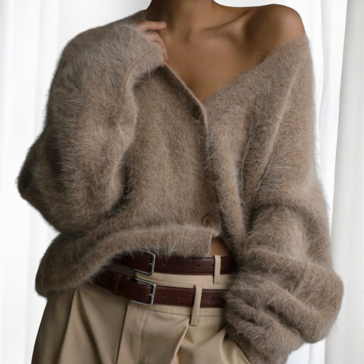 QUINCY™ - Comfy Button Front Drop Shoulder Cardigan