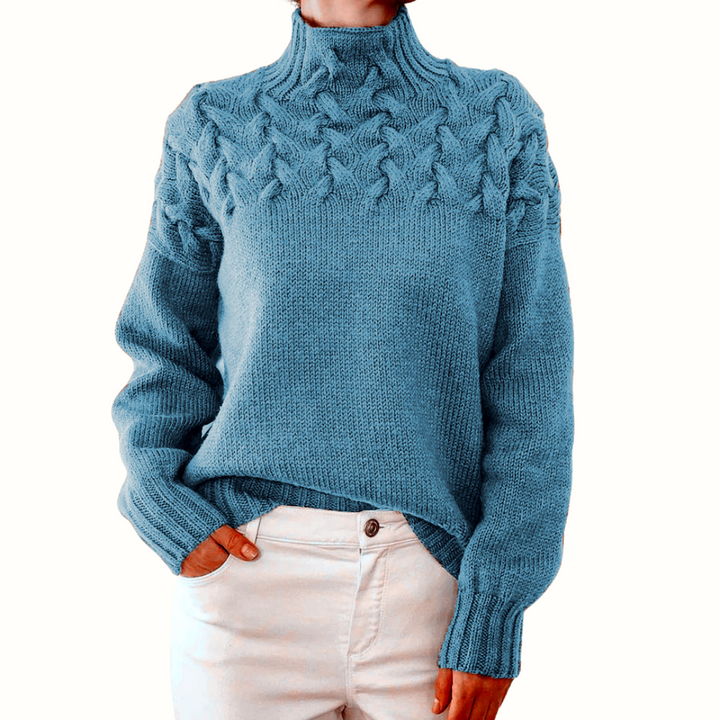 CHARLENE | COMFY TURTLENECK SWEATER