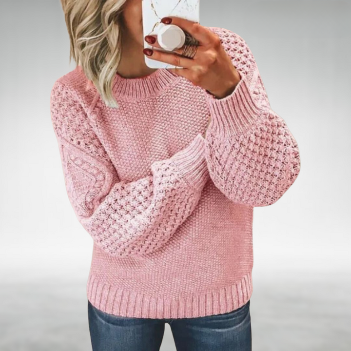 CALYRA | CHIC SWEATER WITH COVERAGE