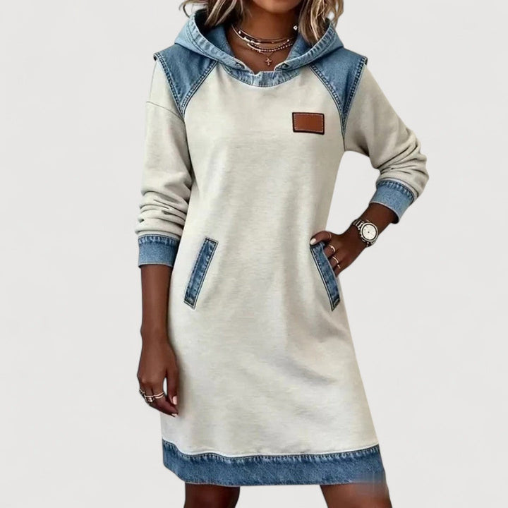 VERENA – CASUAL HOODIE DRESS