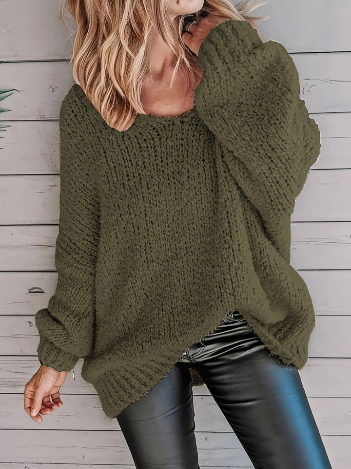 NORAYA | ROUND NECK SWEATER