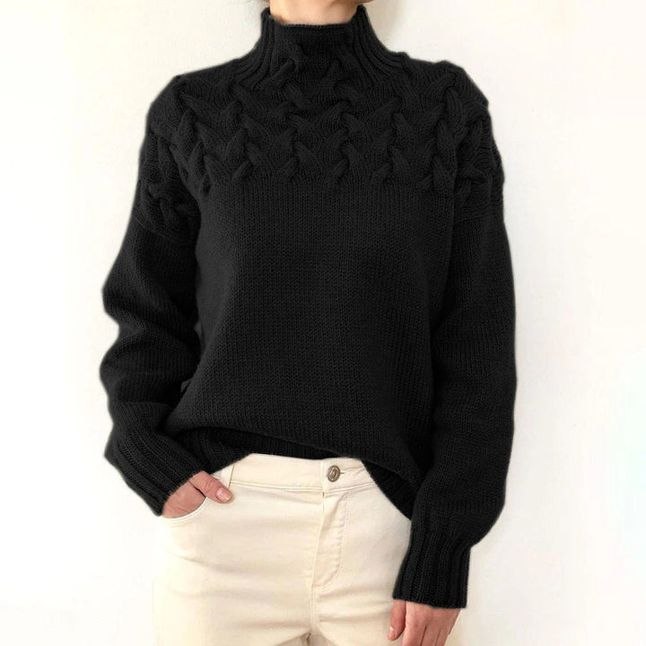CHARLENE | COMFY TURTLENECK SWEATER